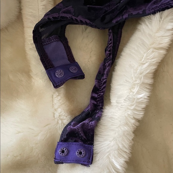 Free People Intimately Magic Hour Velvet Burnout Bodysuit - Picture 9 of 15